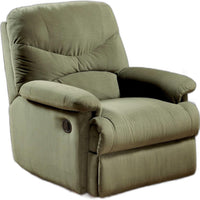 35" Sage Microfiber Recliner