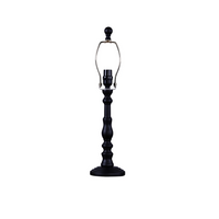 25" Black Urn Table Lamp