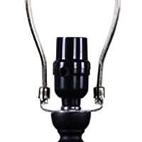 25" Black Urn Table Lamp