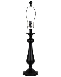 Black Candlestick Multi Color Tribal Arrows Shade Table Lamp