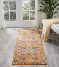 2' X 3' Sunset Floral Power Loom Area Rug