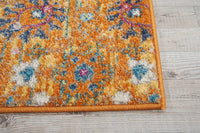 2' X 3' Sunset Floral Power Loom Area Rug