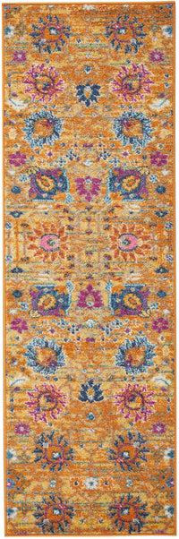 2' X 3' Sunset Floral Power Loom Area Rug