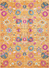 2' X 3' Sunset Floral Power Loom Area Rug