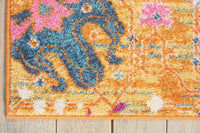 2' X 3' Sunset Floral Power Loom Area Rug