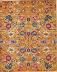 2' X 3' Sunset Floral Power Loom Area Rug