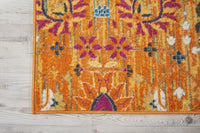 2' X 3' Sunset Floral Power Loom Area Rug