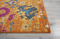 2' X 3' Sunset Floral Power Loom Area Rug