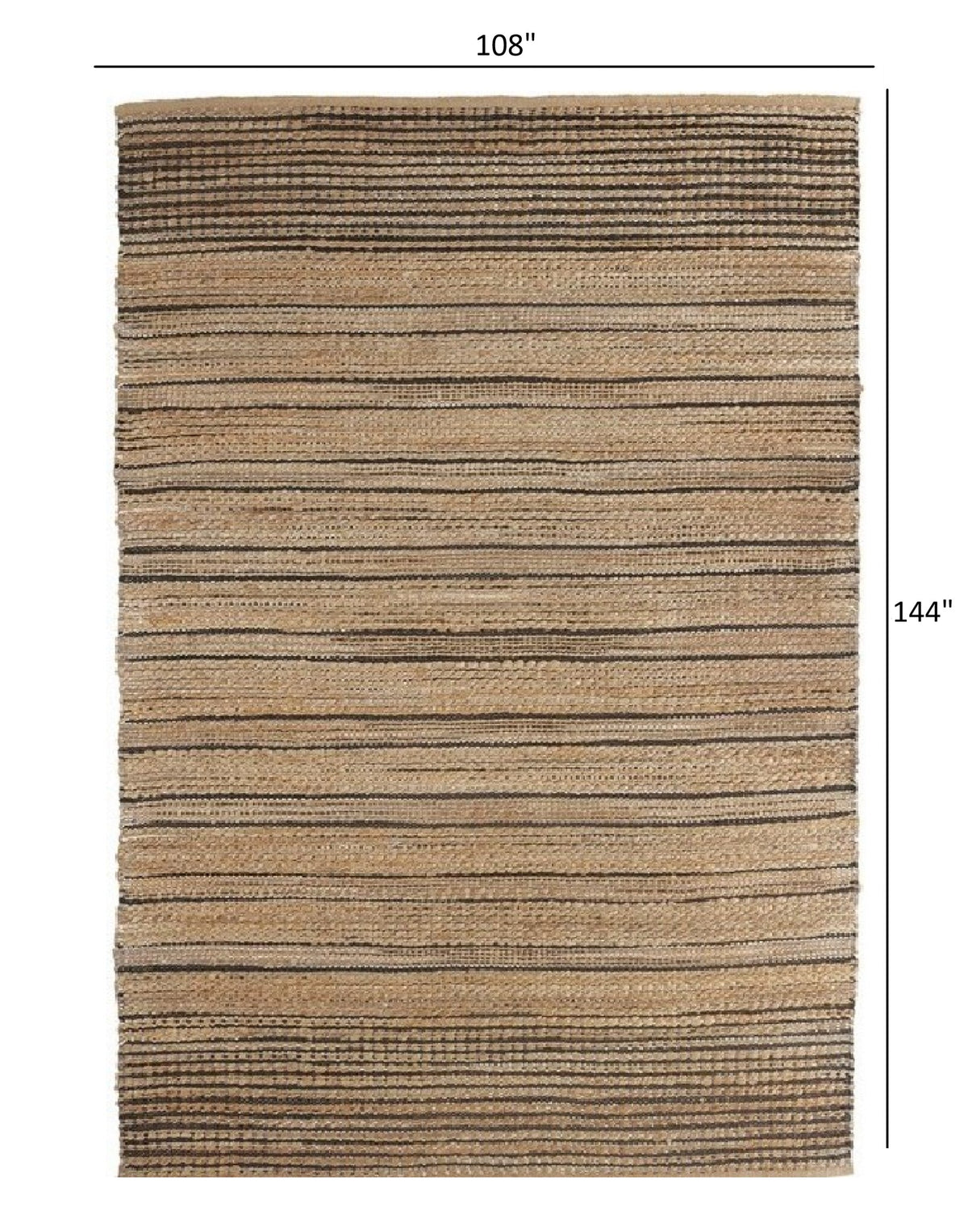 8' X 10' Tan Kilim Flatweave Handmade Area Rug