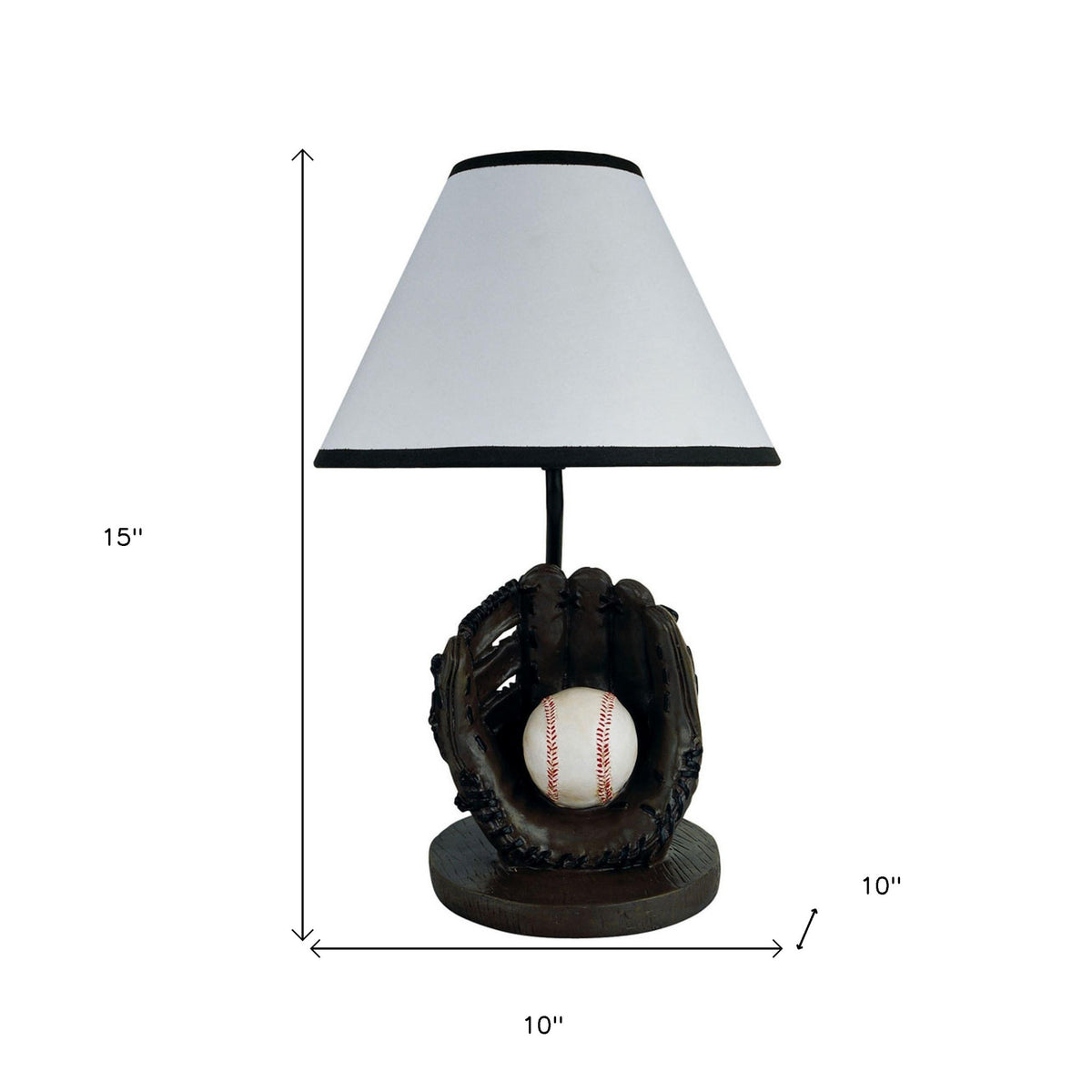 Baseball Themed Table Lamp