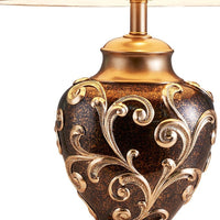 Ancient Baroque Styled Table Lamp