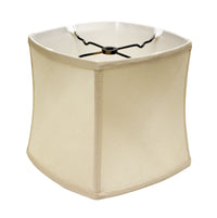 9" Ivory Soft Box Pongee Silk Lampshade