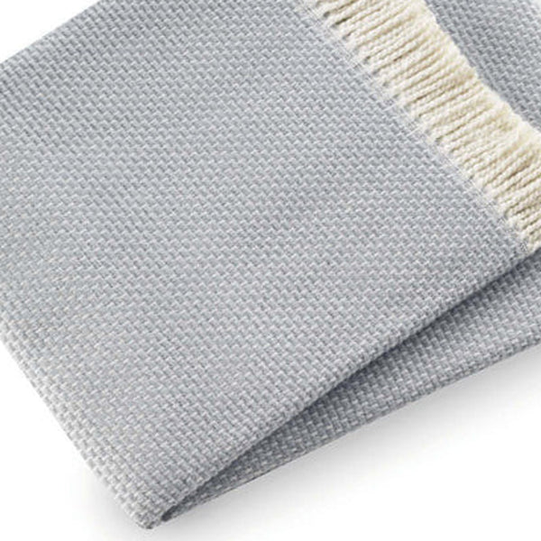 Soft Sky Blue Links Pattern Throw Blanket