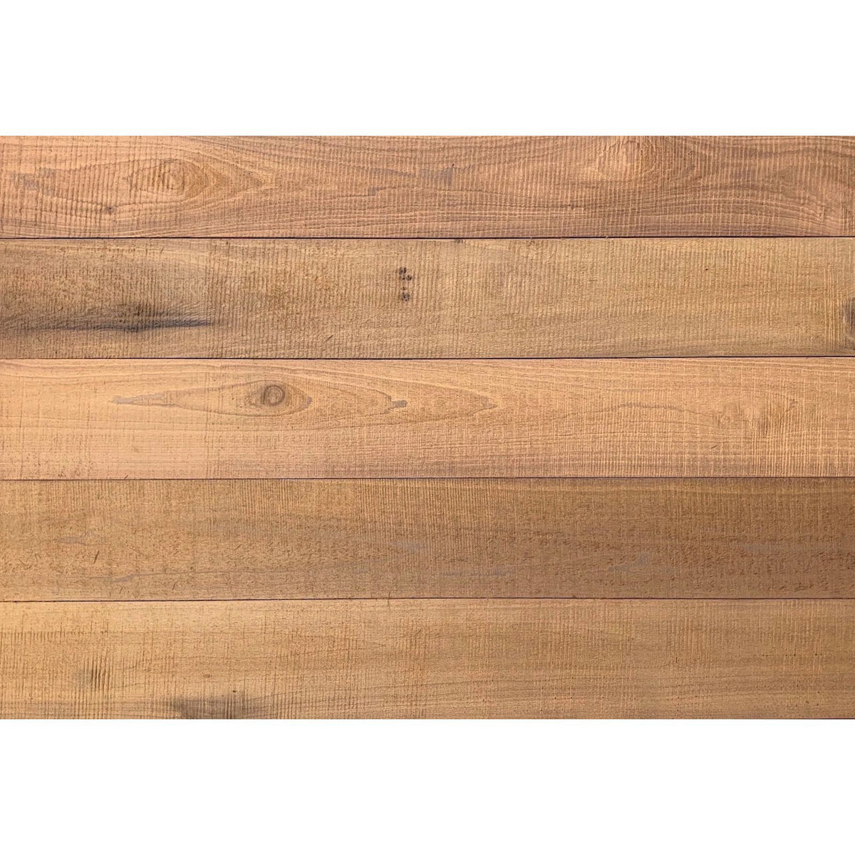 5" x 48" Thermo Treated Natural Rustic Brown Wood Wall Plank Set