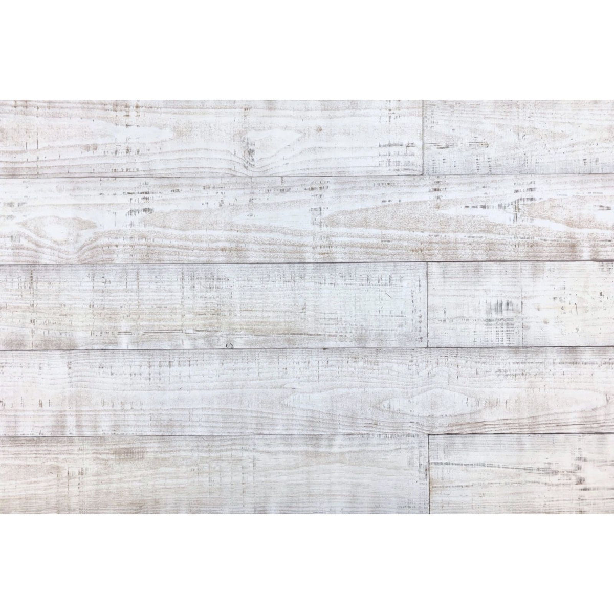 5" x 48" Thermo Treated White Distressed Wood Wall Plank Set