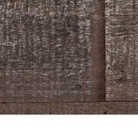 5" x 48" Thermo Treated Rustic Gray Brown Wood Wall Plank Set