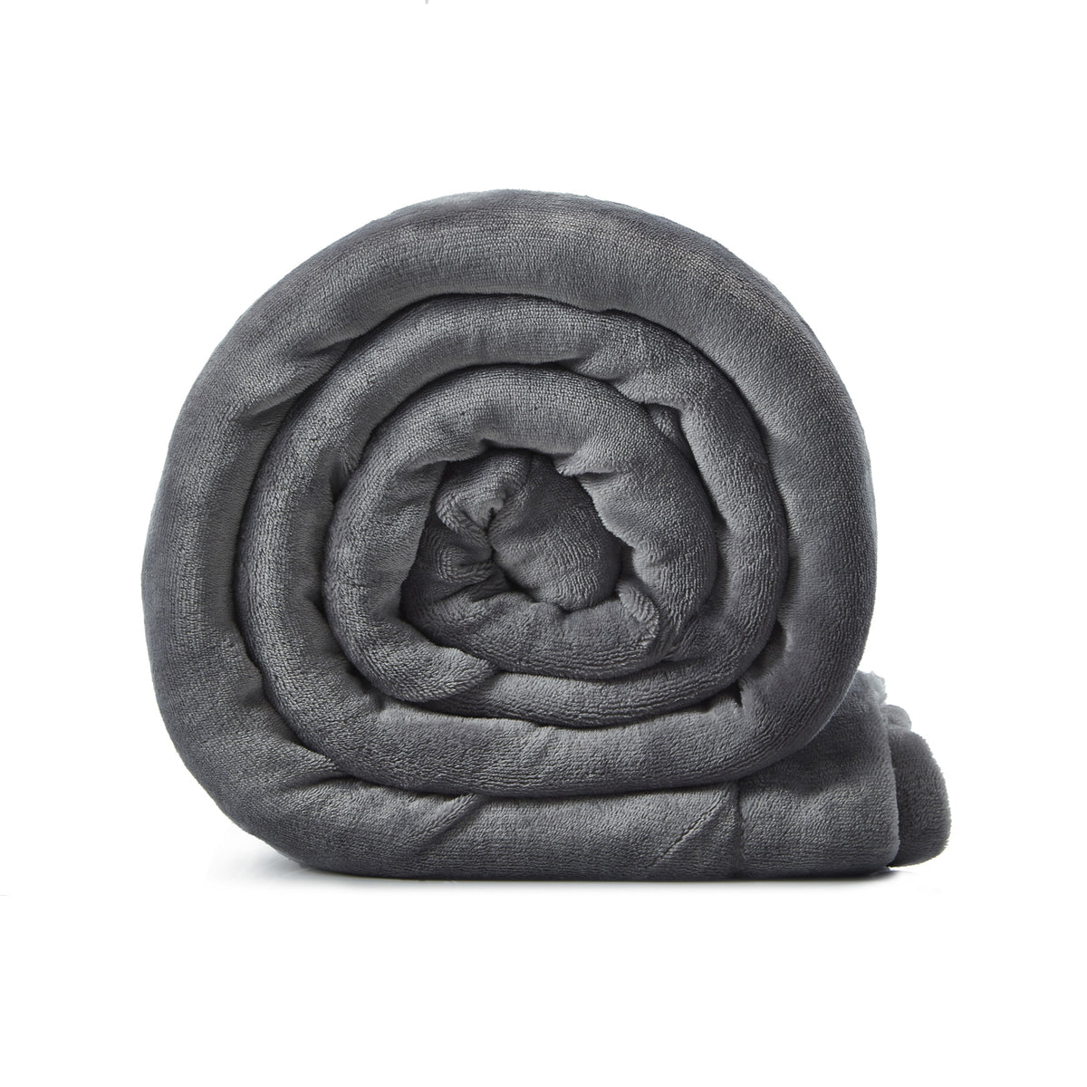 90" X 90" Light Gray Knitted Polyester Plush Throw Blanket