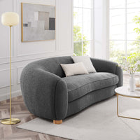 Modway Abundant Boucle Upholstered Fabric Sofa - EEI-6024  8