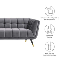 Modway Adept Performance Velvet Sofa - EEI-3059  6