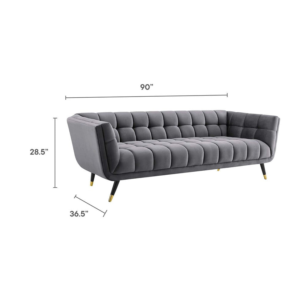 Modway Adept Performance Velvet Sofa - EEI-3059  7