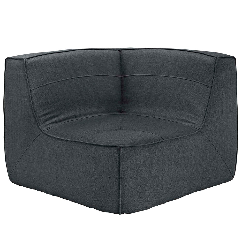 Modway Align Upholstered Fabric Corner Sofa - EEI-1356  1