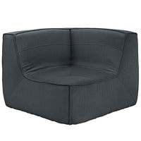 Modway Align Upholstered Fabric Corner Sofa - EEI-1356  1