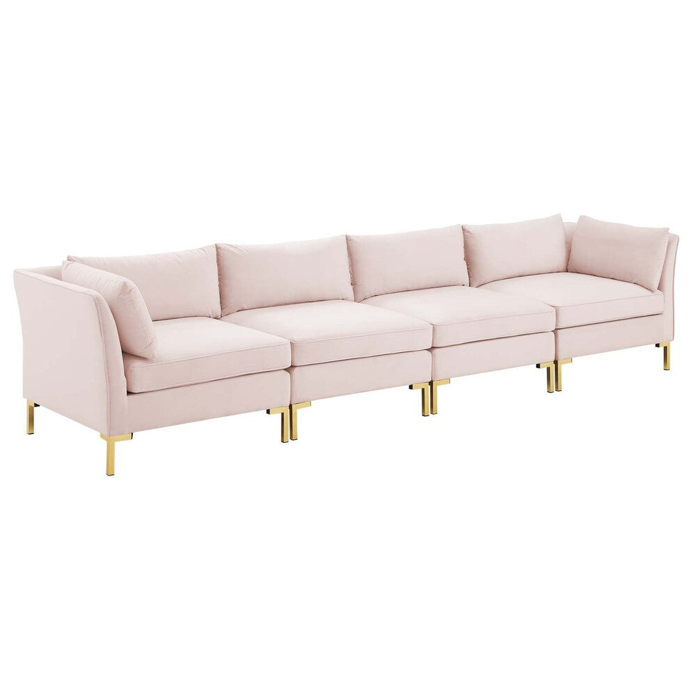 Modway Ardent 4-Seater Performance Velvet Sofa - EEI-4274  2