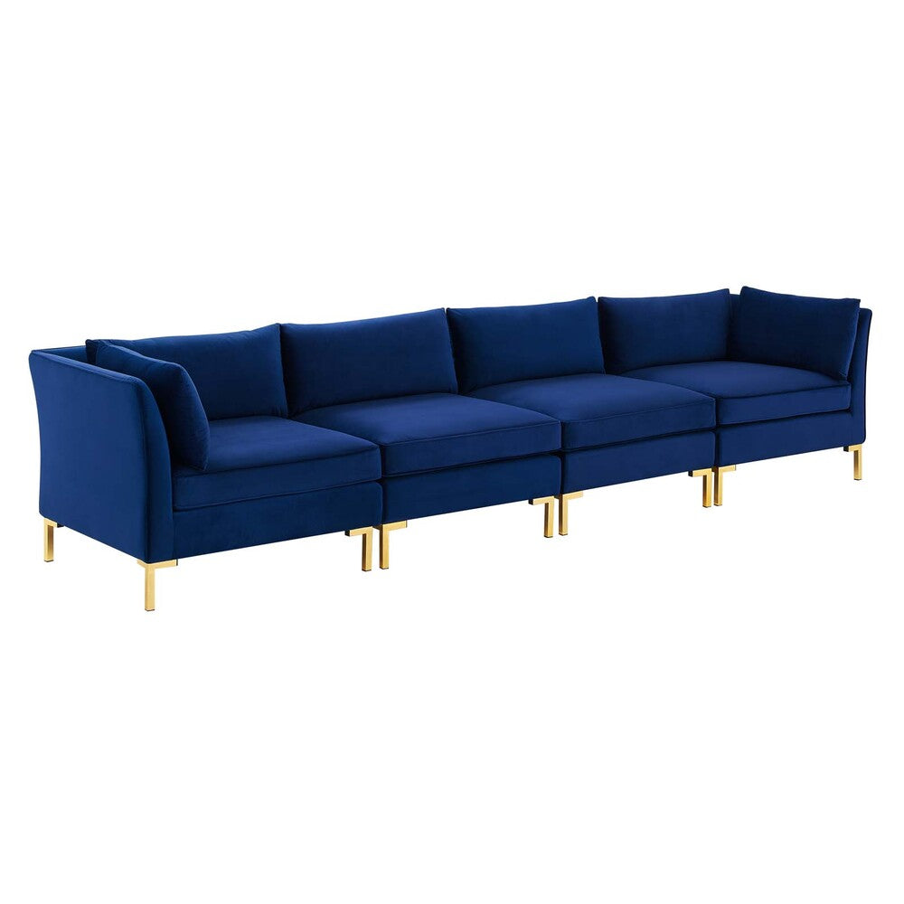 Modway Ardent 4-Seater Performance Velvet Sofa - EEI-4274  1