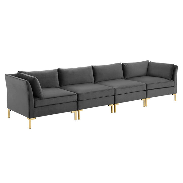 Modway Ardent 4-Seater Performance Velvet Sofa - EEI-4274