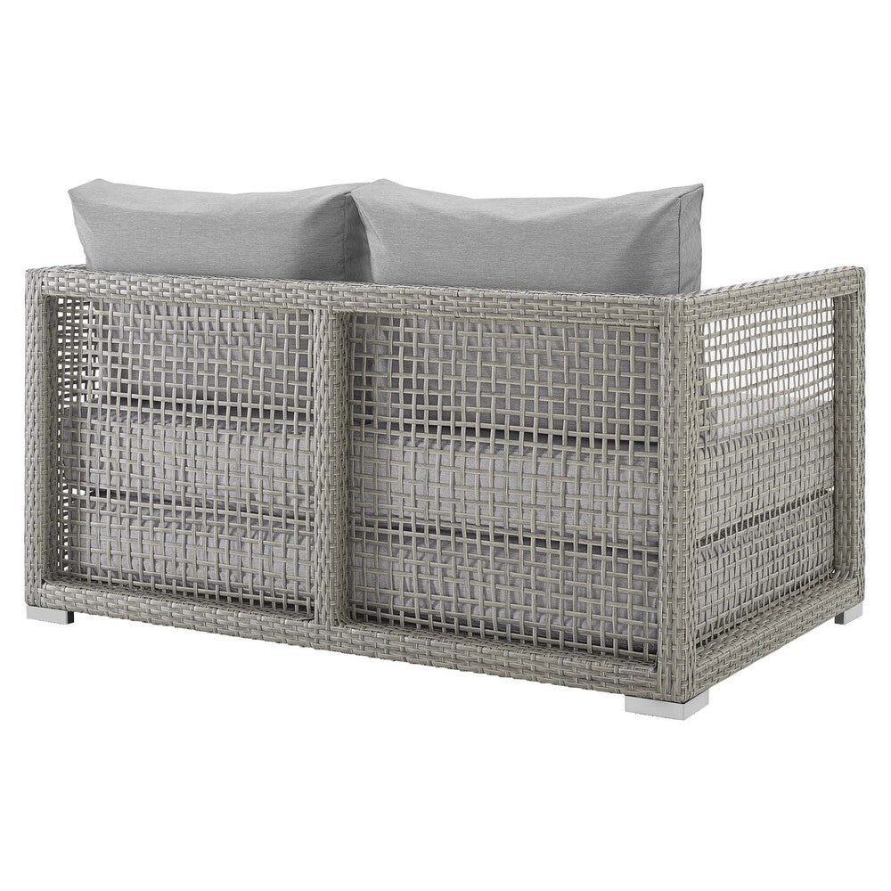 Modway Aura Outdoor Patio Wicker Rattan Loveseat - EEI-2924  6