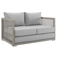 Modway Aura Outdoor Patio Wicker Rattan Loveseat - EEI-2924