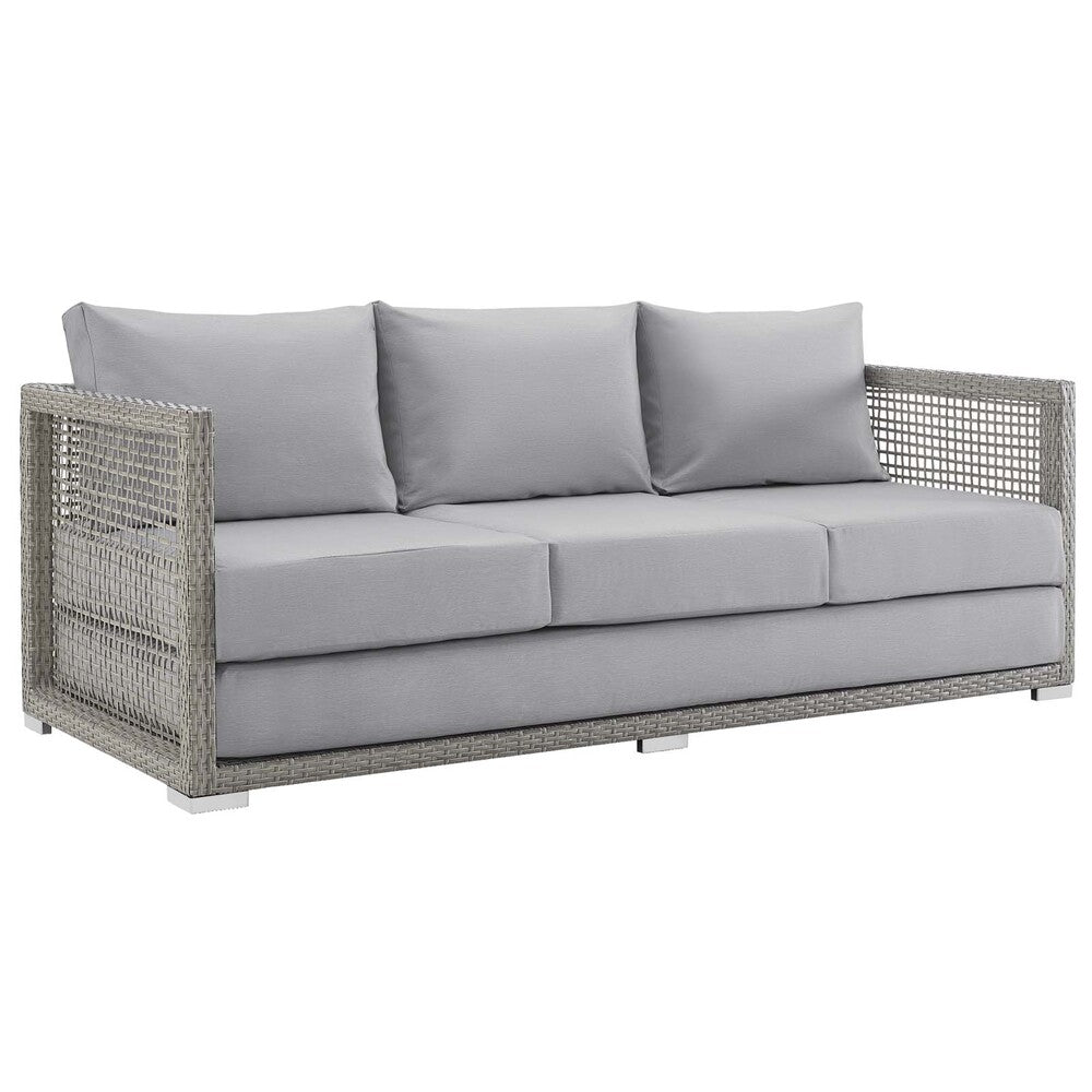 Modway Aura Outdoor Patio Wicker Rattan Sofa - EEI-2923