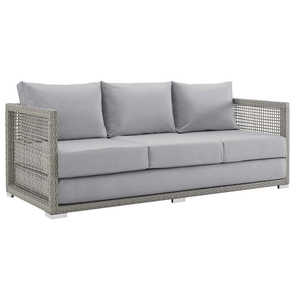 Modway Aura Outdoor Patio Wicker Rattan Sofa - EEI-2923