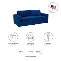 Modway Avendale Velvet Sofa - EEI-6185  7