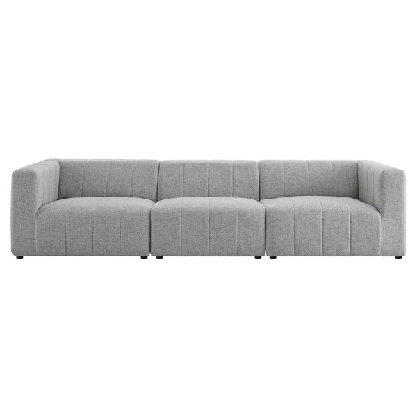 Modway Bartlett Upholstered Fabric 3-Piece Sofa - EEI-4514  1