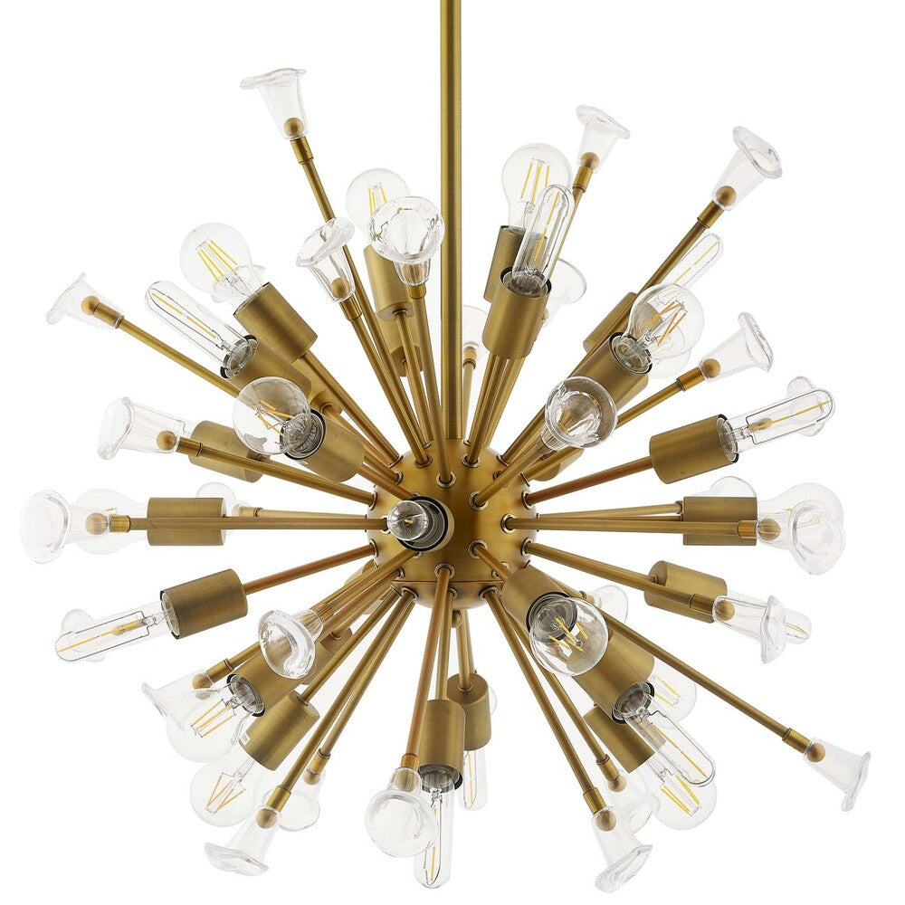 Modway Burst Ceiling Light Pendant Chandelier - EEI-2893  1