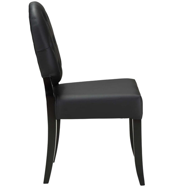 Modway Button Dining Vinyl Side Chair - EEI-815  1