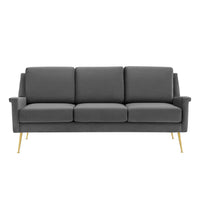 Modway Chesapeake Performance Velvet Sofa - EEI-4627  4