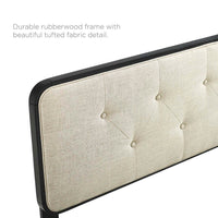 Modway Collins Tufted King Fabric and Wood Headboard - MOD-6235  6