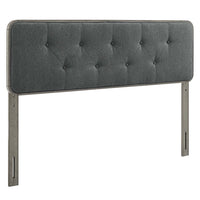 Modway Collins Tufted King Fabric and Wood Headboard - MOD-6235  1