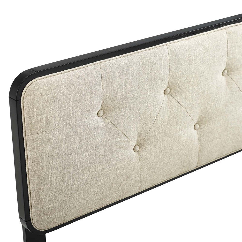 Modway Collins Tufted Queen Fabric and Wood Headboard - MOD-6234  4