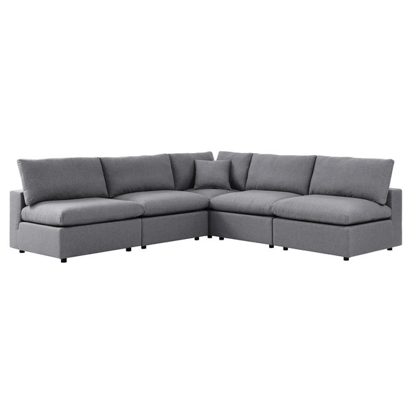 Modway Commix 5-Piece Sunbrella® Outdoor Patio Sectional Sofa - EEI-5588  1