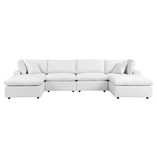 Modway Commix 6-Piece Outdoor Patio Sectional Sofa - EEI-5585  2