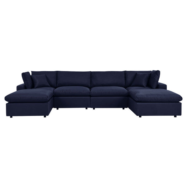 Modway Commix 6-Piece Outdoor Patio Sectional Sofa - EEI-5585  1