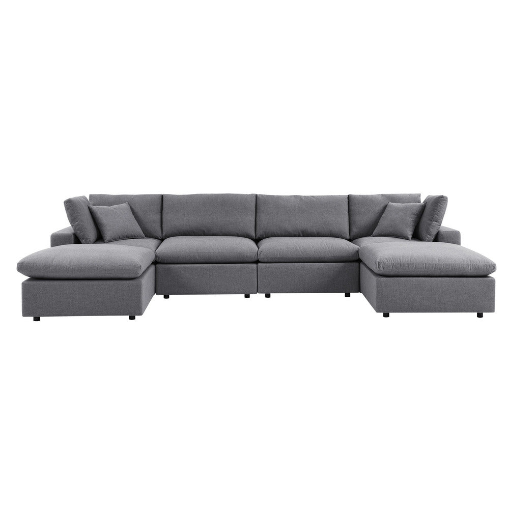 Modway Commix 6-Piece Sunbrella® Outdoor Patio Sectional Sofa - EEI-5586  1