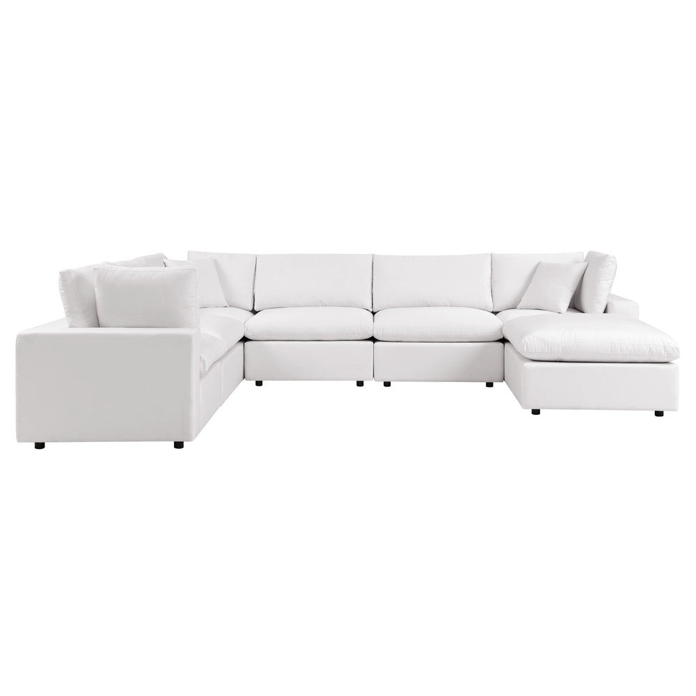 Modway Commix 7-Piece Outdoor Patio Sectional Sofa - EEI-5591  2