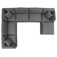 Modway Commix 7-Piece Outdoor Patio Sectional Sofa - EEI-5591  3