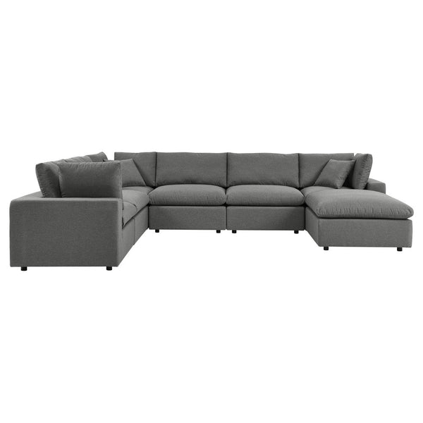 Modway Commix 7-Piece Outdoor Patio Sectional Sofa - EEI-5591