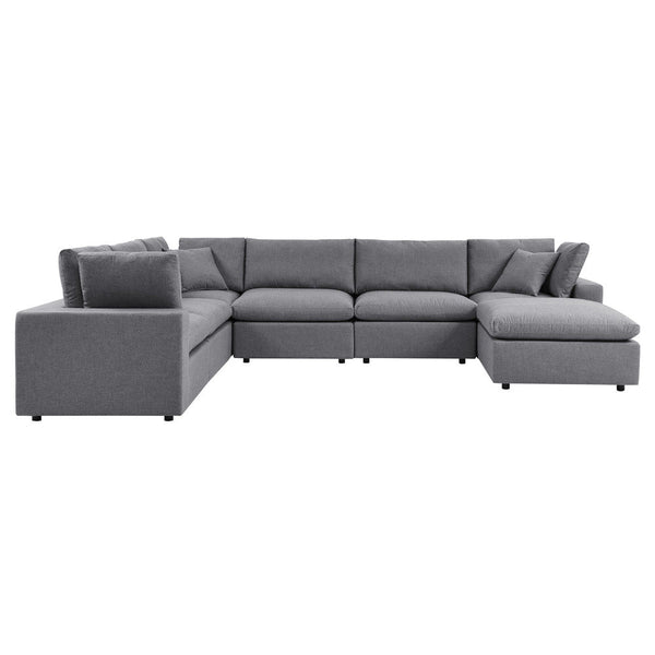 Modway Commix 7-Piece Sunbrella® Outdoor Patio Sectional Sofa - EEI-5592  1