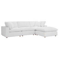 Modway Commix Down Filled Overstuffed 4 Piece Sectional Sofa Set - EEI-3356  5